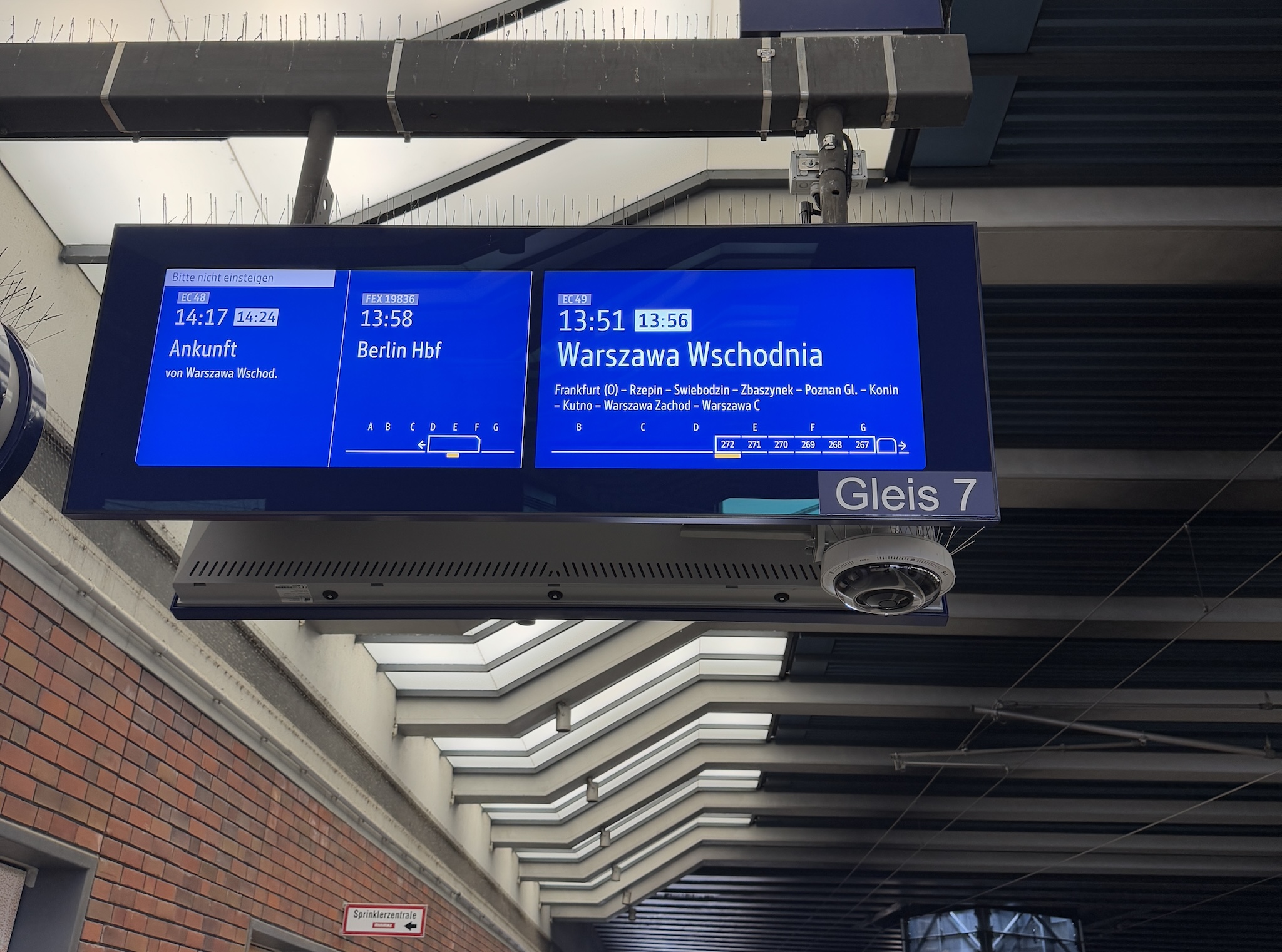 First stop, Warsaw, here I come!