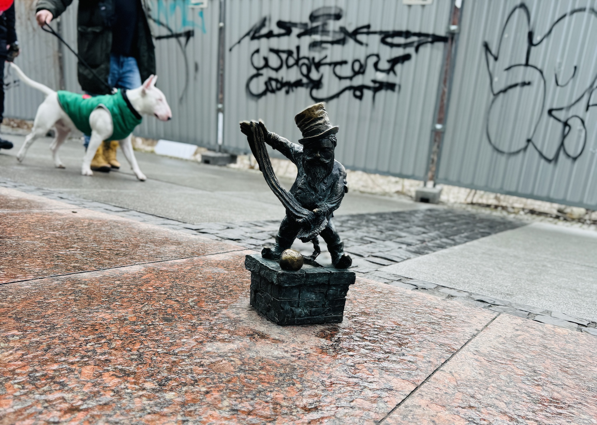 There's over 800 dwarves all over Wrocław - gotta catch 'em all?